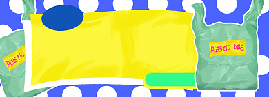 塑料手提袋电商淘宝banner图背景