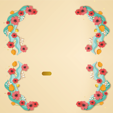 时尚大气温馨母亲节贺卡模板背景