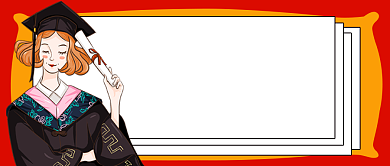 红色简约高考冲刺公众号首图背景