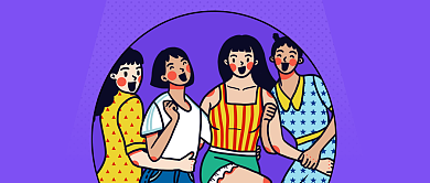 紫色创意618年中大促公众号首图背景