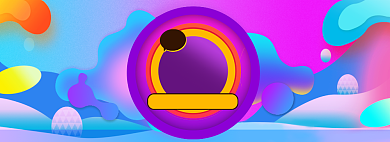 炫彩五一电器优惠促销banner背景