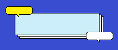 蓝色简约延迟发货通知公众号首图背景