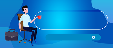 面试通关秘诀指导培训公众号首图背景