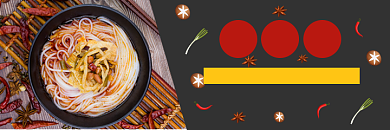 美团美食食品螺师粉海报背景