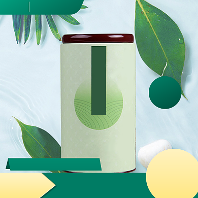 春茶上新主图模板背景