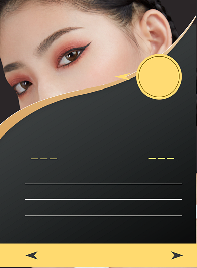 商务美容美发印刷海报背景