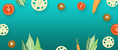 健康素食日创意公众号首图背景