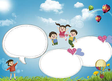 六一手抄报背景