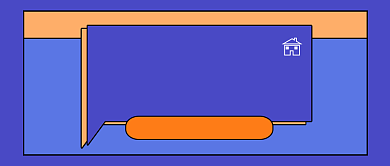 蓝色简约五一酒店促销公众号首图背景