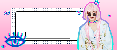 抖音风爱豆颜值排行榜公众号首图背景