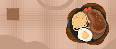 家庭美食线上教程首图背景