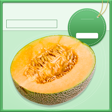 农产品生鲜新疆哈密瓜直通车主图背景