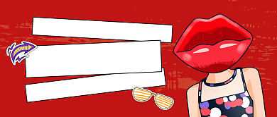 红色姐姐们综艺公众号首图背景