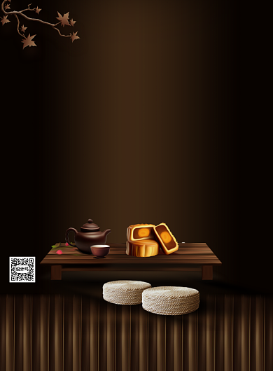 春茶上新中国风印刷海报背景