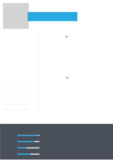 简商务个人简历招聘背景