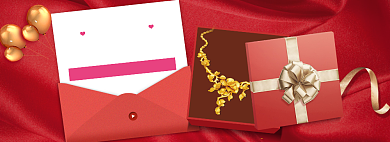 520珠宝配饰海报banner模板背景