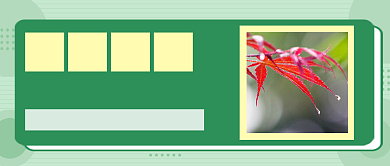 绿色简约节气谷雨习俗公众号首图背景