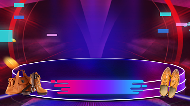 618盛夏狂欢炫彩大气手机横图背景