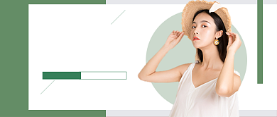 春季尚新新势力周新媒体配图背景