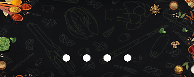 黑色美味食品优惠券背景