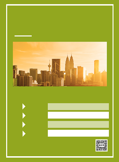 招商简章印刷海报背景