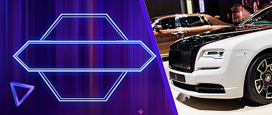 汽车展销会车展新媒体配图背景