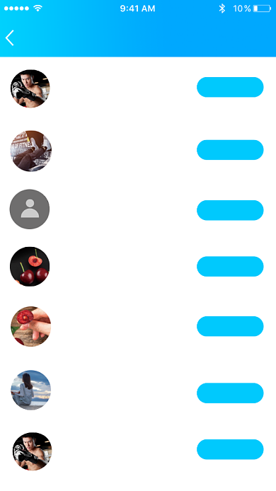 QQ好友列表趣味截图背景