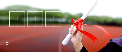 简约时尚毕业季公众号首图背景