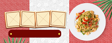 美团美食大促狂欢背景