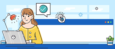 卡通盘点复工三餐公众号首图背景