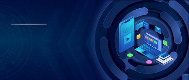 新品电子全球发布会手绘公众号首图背景