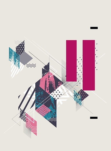 艺术讲座印刷海报背景