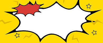 黄色创意暑假班报名特惠新媒体配图背景