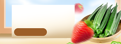 蔬菜水果海报banner模板背景