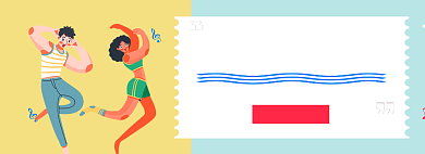 54青年节海报banner模板背景