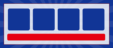 蓝色简约618超级战报公众号首图背景