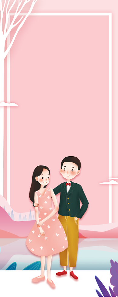 唯美浪漫婚庆公司喜结良缘结婚婚礼背景