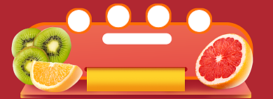 水果促销模版banner背景