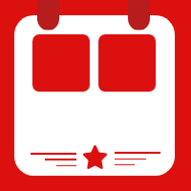 七一建党节几何简约公众号次图背景