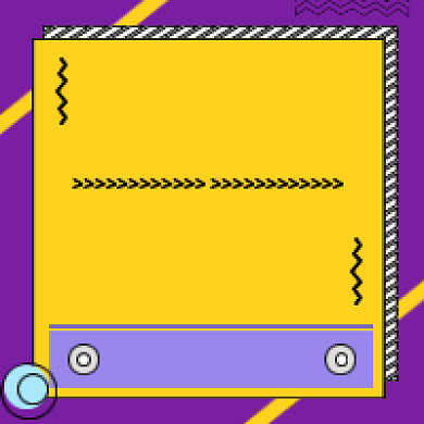 618限时优惠孟菲斯几何公众号次图背景