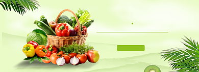 水果促销模版banner背景