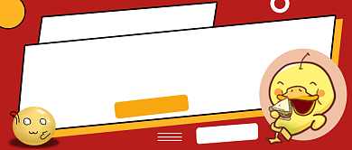 红色简约吃瓜群众公众号首图背景