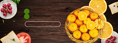 尝鲜季海报banner模板背景