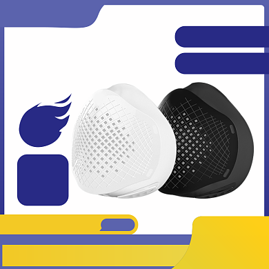 增强健康防护口罩直通车模板背景