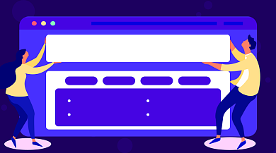 理科培训教育宣传横版手机海报背景