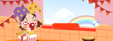 愚人节大促海报banner模板背景