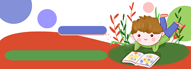 儿童趣味读物电商淘宝banner图背景