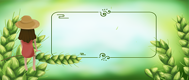 小满时节二十四节气公众号首图背景