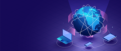 渐变创意企业贷款公众号首图背景