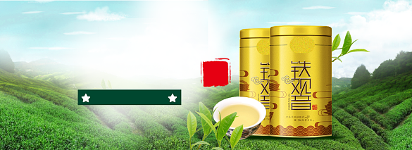 春季茶背景